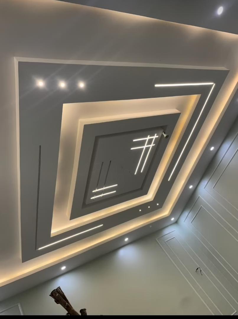 Installation of gypsum ceiling