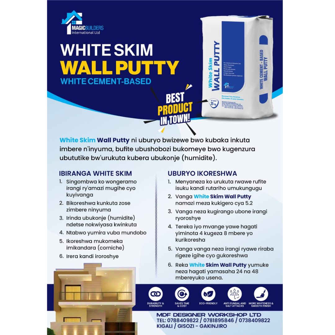 White Skim Wall Putty