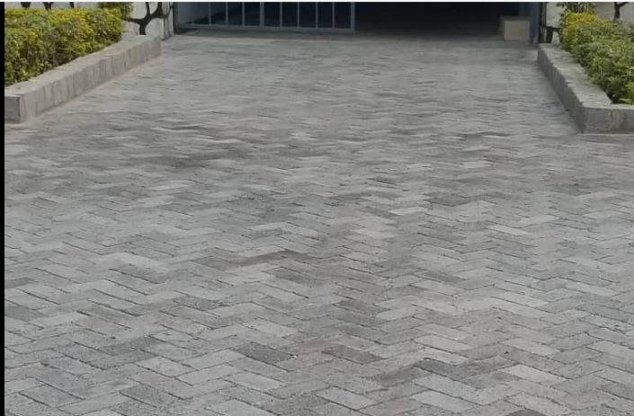 Paving works