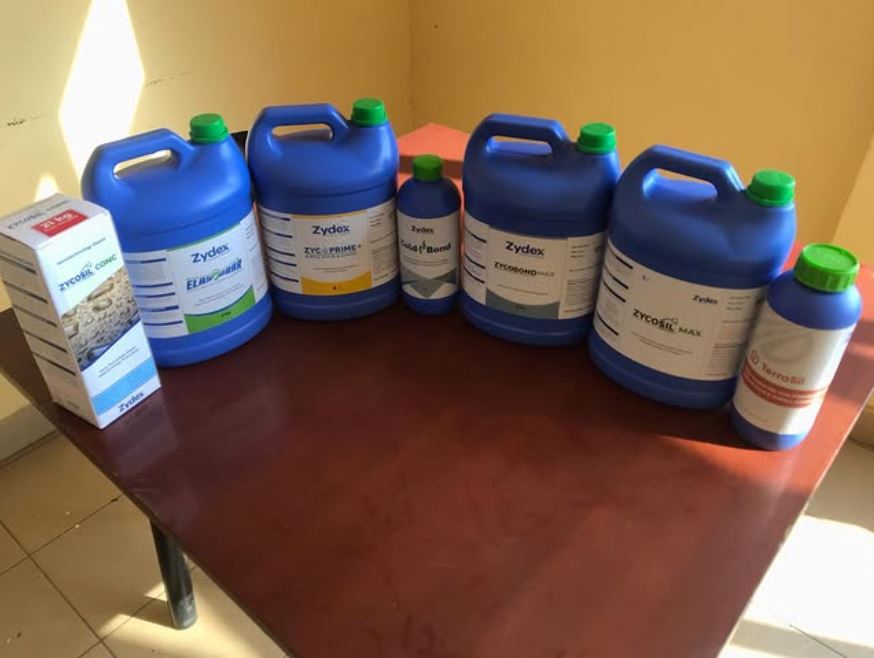 Zydex waterproofing materials