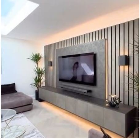 Modern Tv wall