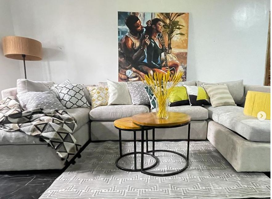 Living room sofa set