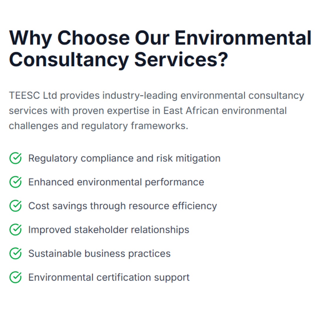 ESIA consultancy services