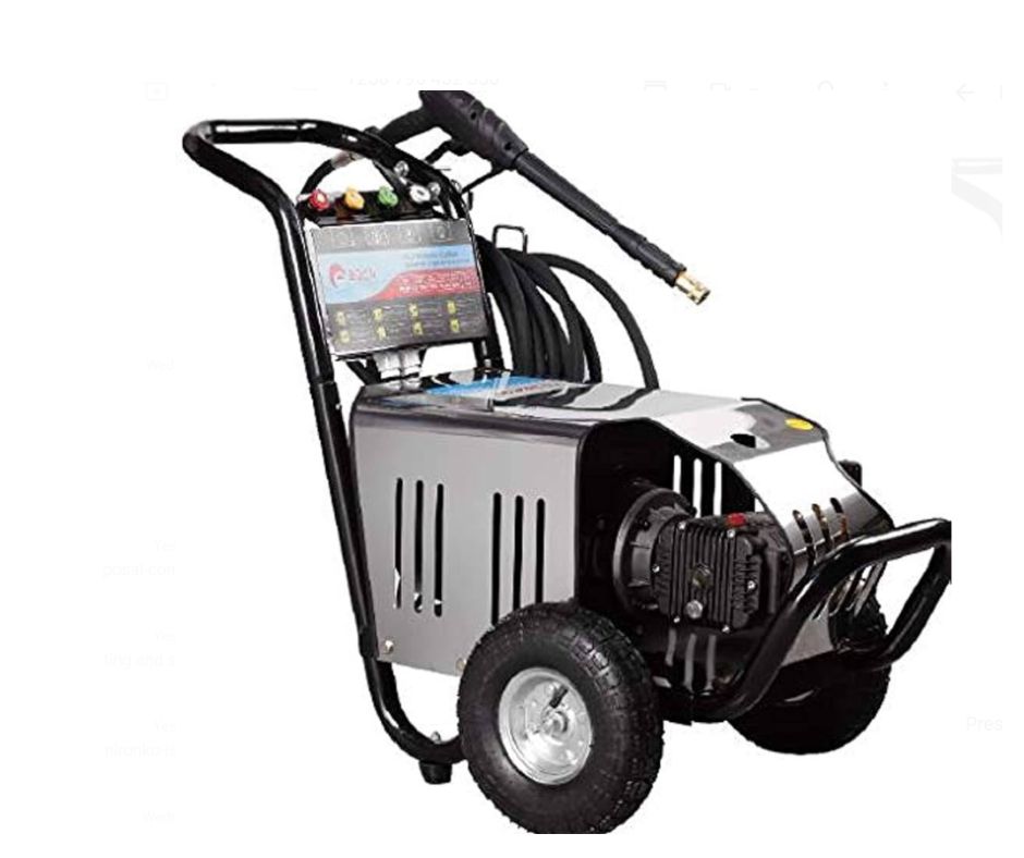 Heavy‑duty pressure washer
