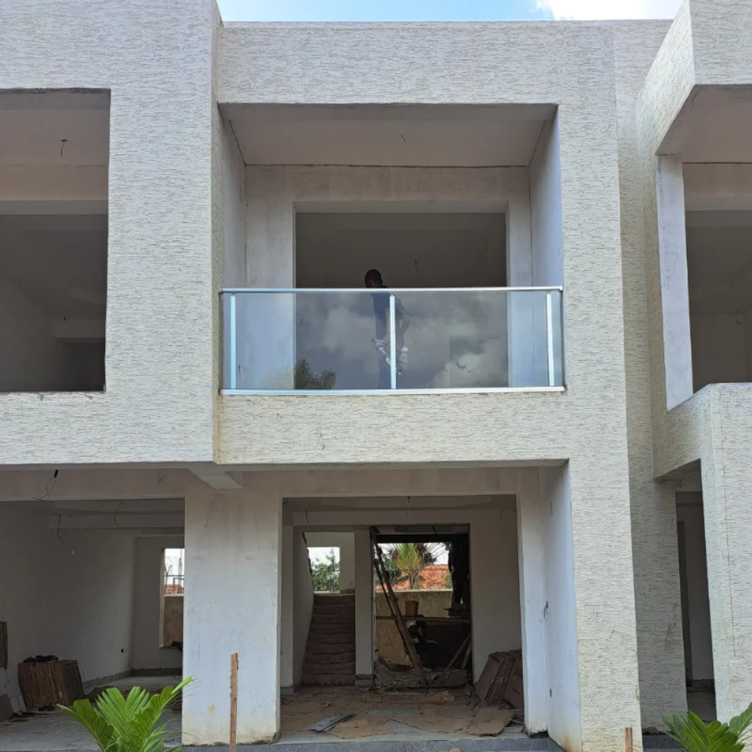 Aluminium Glass Railing